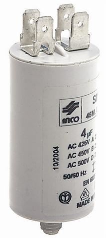 Obrázek z Kondenzátor rozběhový 4 µF 