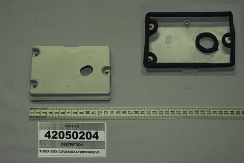 Obrázek z Kryt boxu časovače (GRAY)SPONGE/V0 