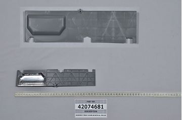 Obrázek Dno - přední kryt s hliníkovou folií