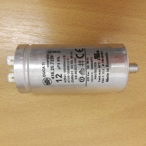 Obrázek z Kondenzátor rozběhový 20 µF 