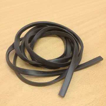 Obrázek Těsnění trouby profil U L610 silikon.