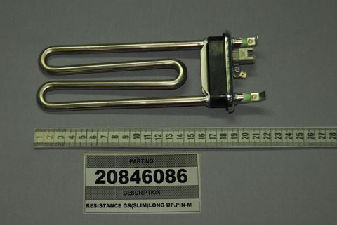 Obrázek z Topné těleso pračky 1650W 