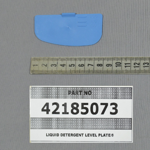 Obrázek z Liquid detergent level plate/6 