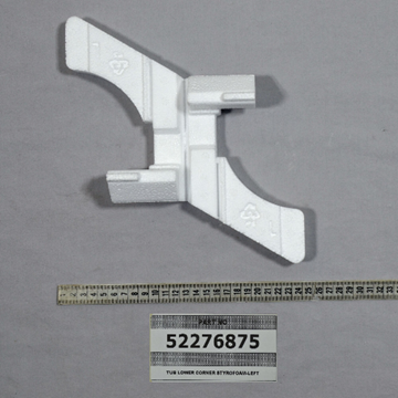 Obrázek Tub lower corner styrofoam-left