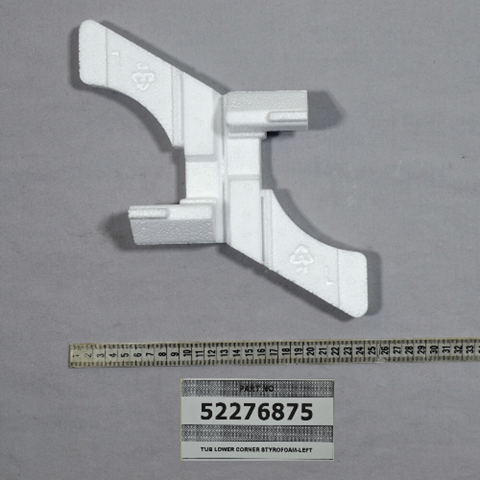 Obrázek z Tub lower corner styrofoam-left 