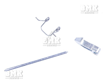 Obrázek Úchyt dvířek sada s pružinou