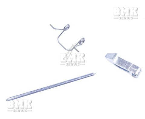 Obrázek z Úchyt dvířek sada s pružinou 