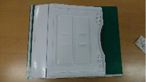 Obrázek z Závěs dveří spodní 