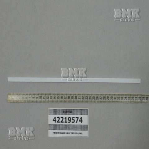 Obrázek z Lišta skleněné police mrazničky 