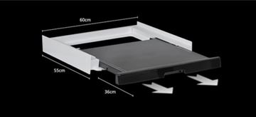 Obrázek Mezikus pračka/sušička se zásuvkou Haier HASTKU10B