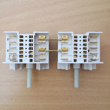 Obrázek Přepínač otočný plotnový DUO