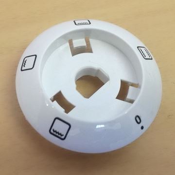 Obrázek Spodní díl knoflíku přep.tr. bílý